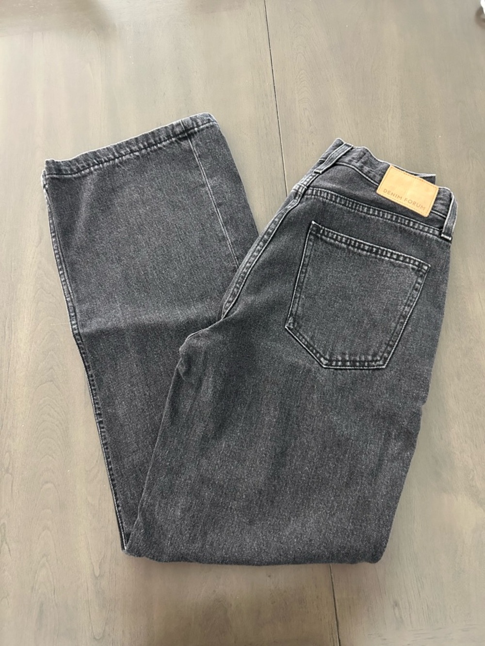Denim Forum Farrah Hi-Rise Carpenter Jeans